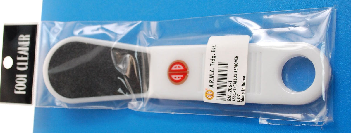 White RM-206 callus remover for foot-care grooming