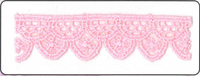 Chemical Lace Trim – 15 yd (13.7 m) × 1.88 cm (MA409)