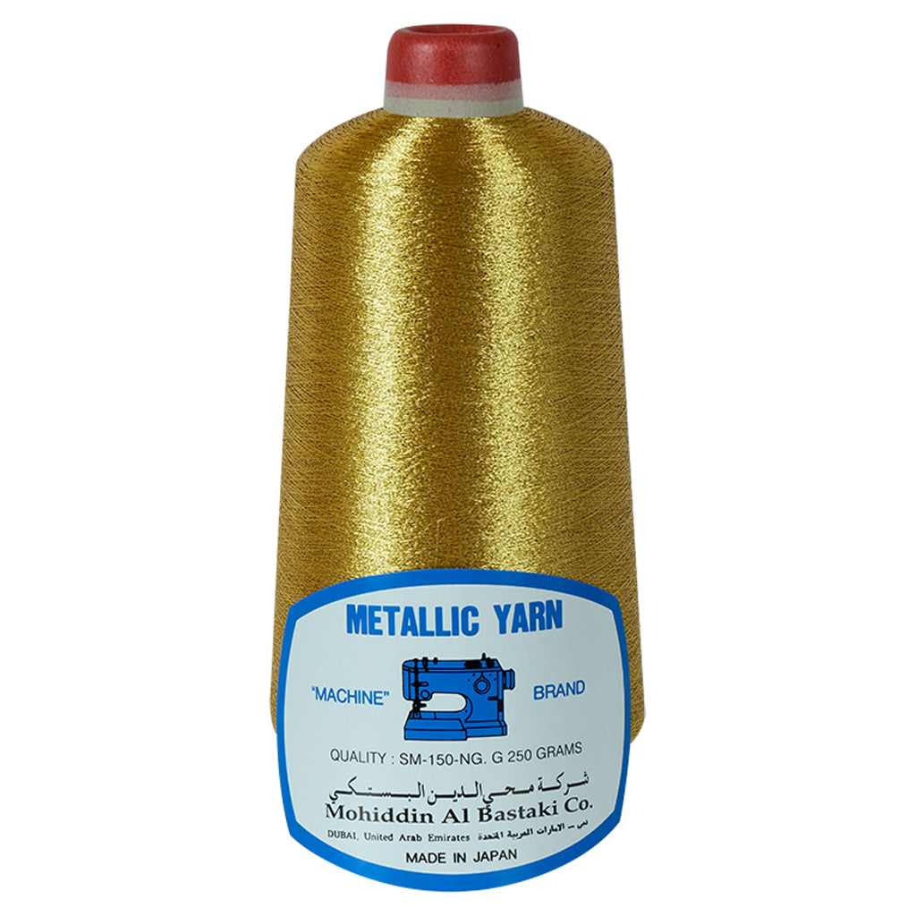 METALLIC YARN;250GRM (SM-150-NG-GLD)