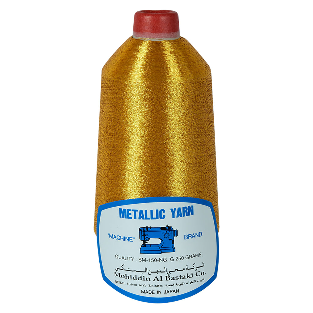 METALLIC YARN;250GRM (SM-150-NG-GLD)