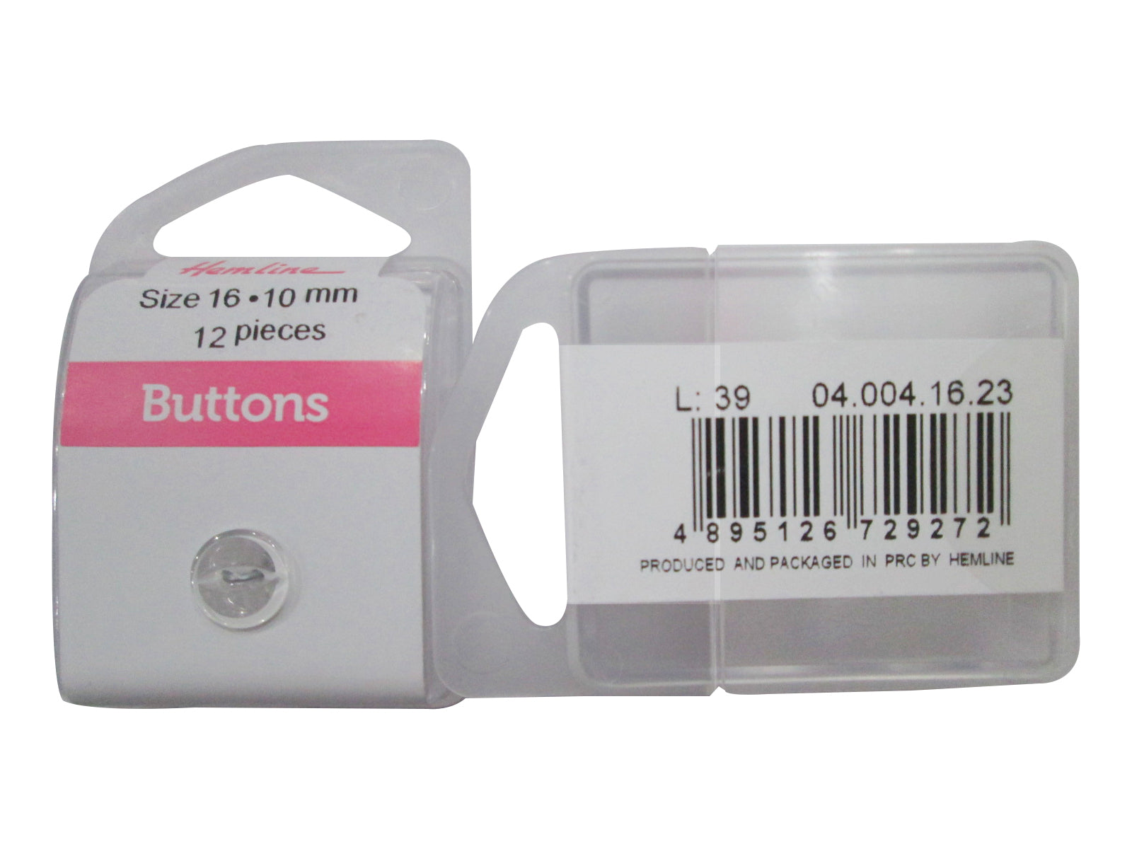 FISH EYE BUTTON#16 (BOX/04.004.16.23)