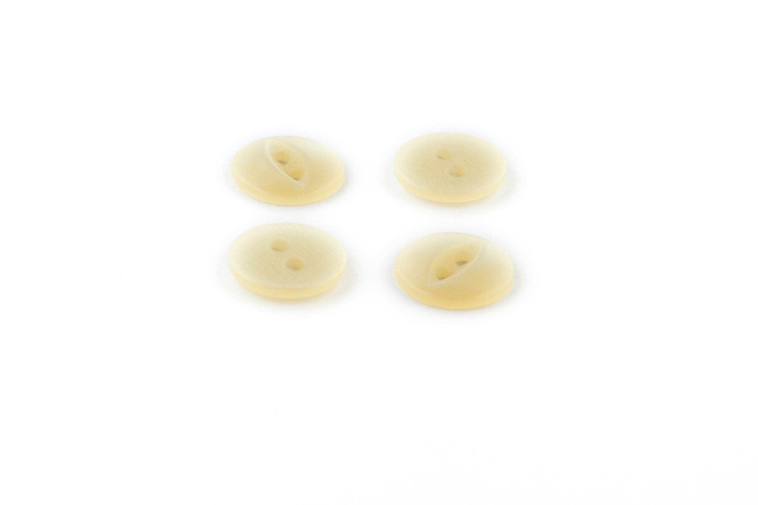 FISH EYE BUTTON#18-CREAM (BOX/04.004.18.03)