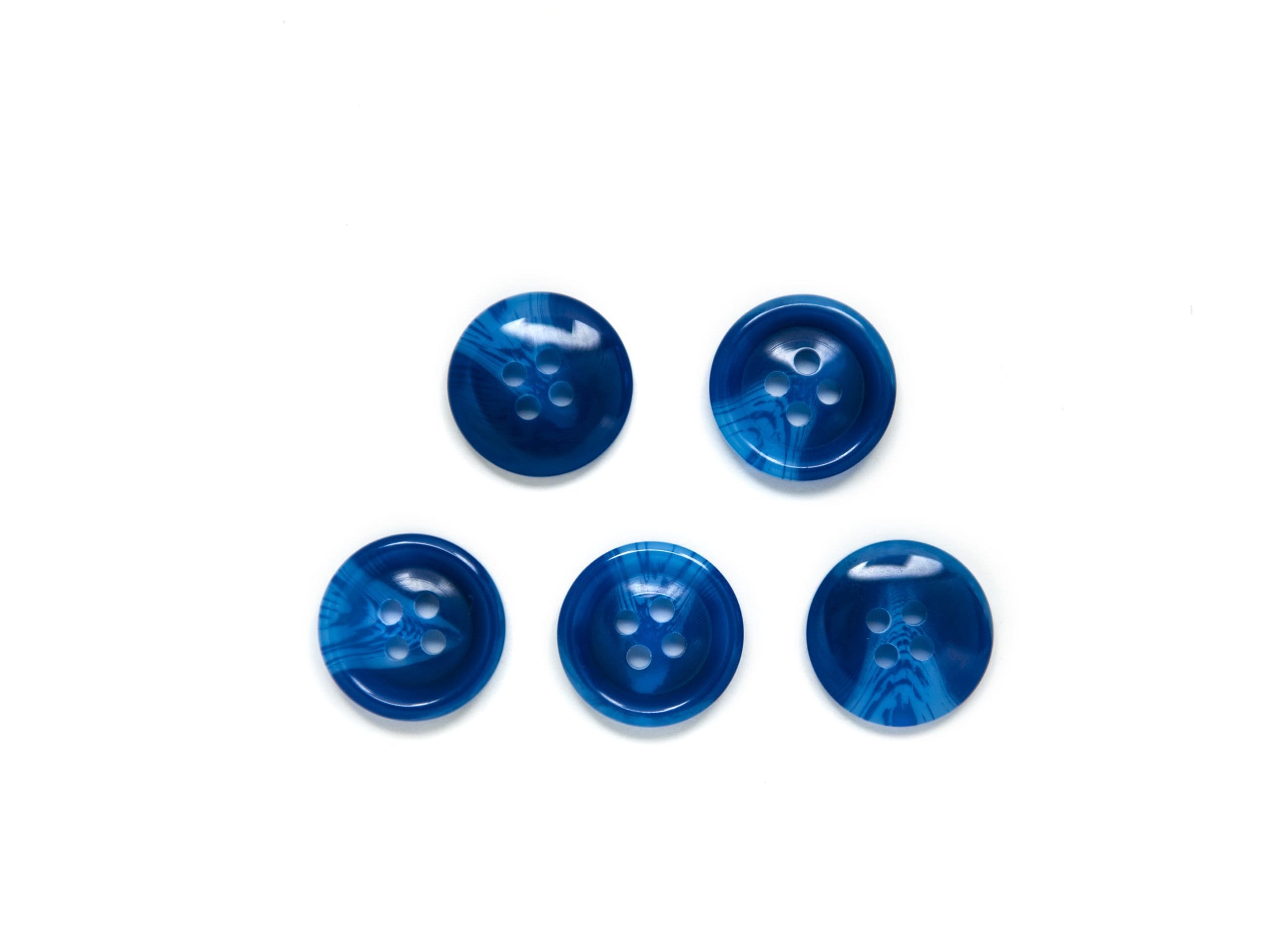SWIRL BUTTON:3CRD*6PC (BOX/04.107.24.07)