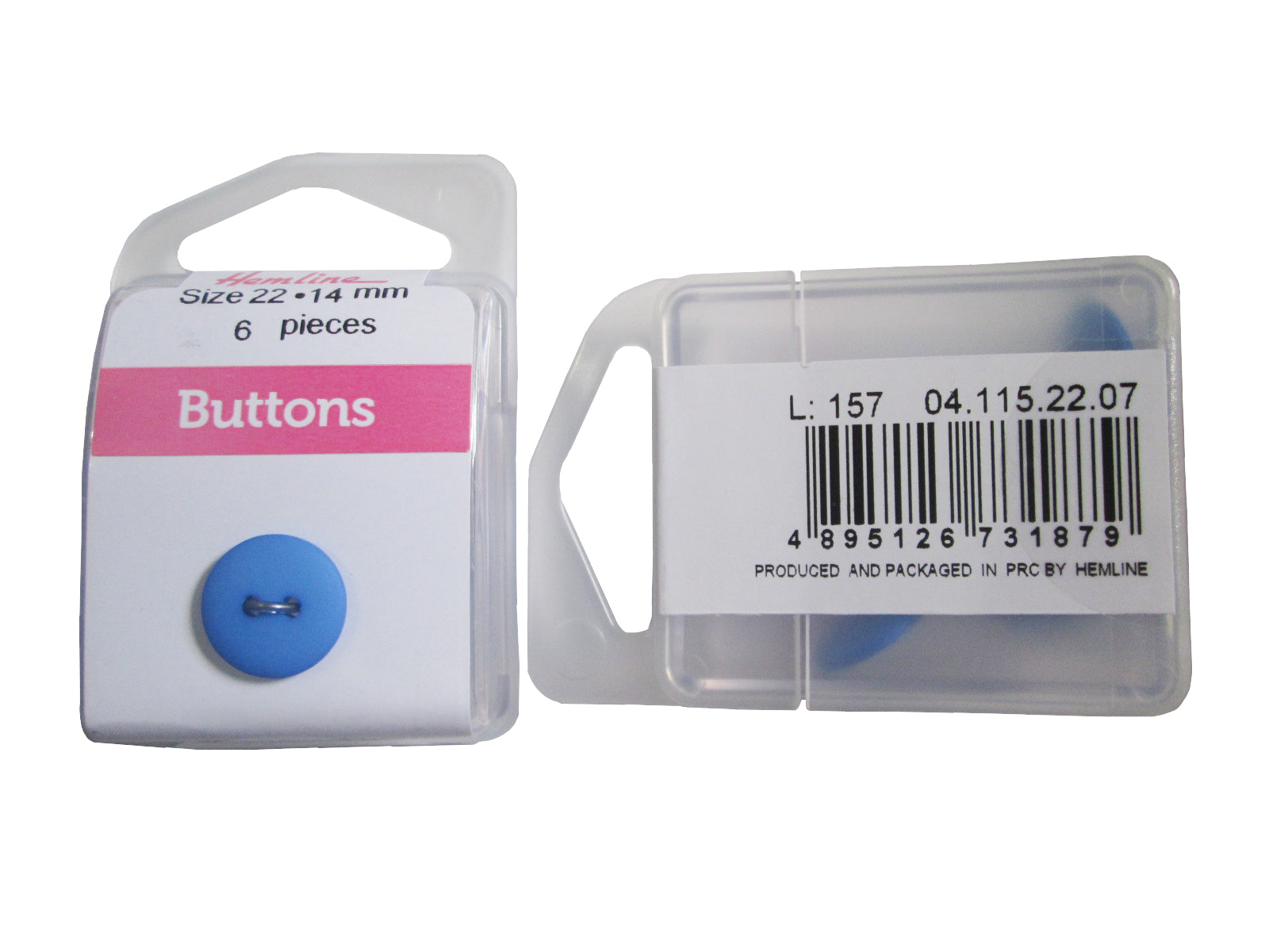 ROUND BUTTON:3CRD*6PC (BOX/04.115.22.07)