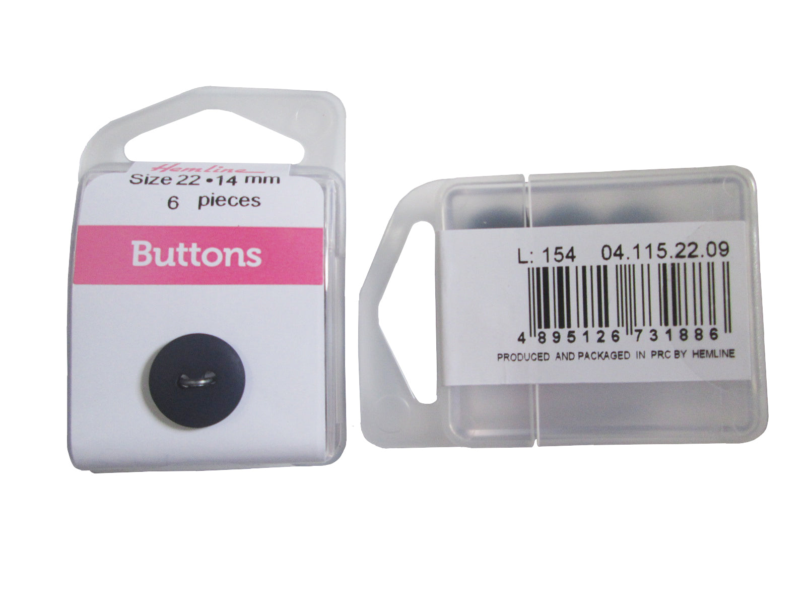ROUND BUTTON:3CRD*6PC (BOX/04.115.22.09)
