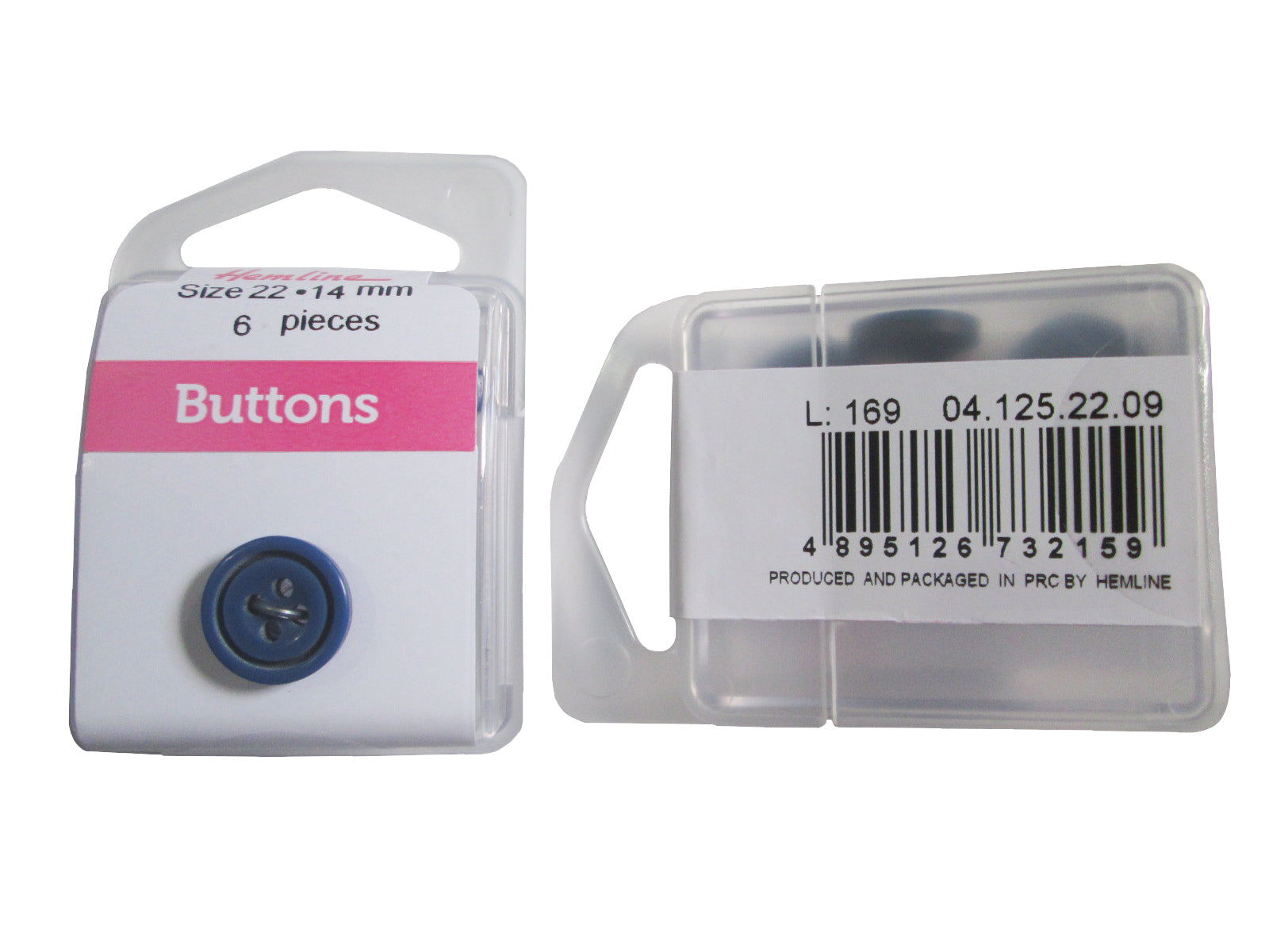 LAYERED BUTTON:3CRD*6PC (BOX/04.125.22.09)