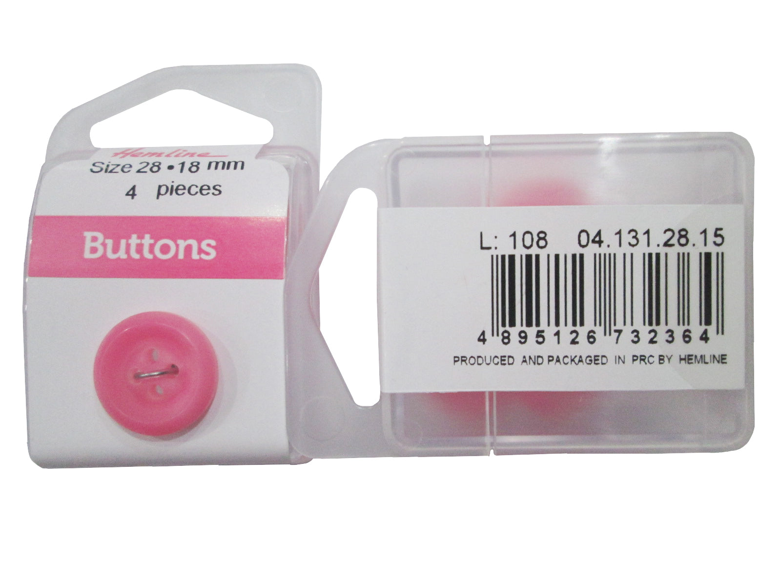 MARBLED BUTTON:3CRD*4PC (BOX/04.131.28.15)