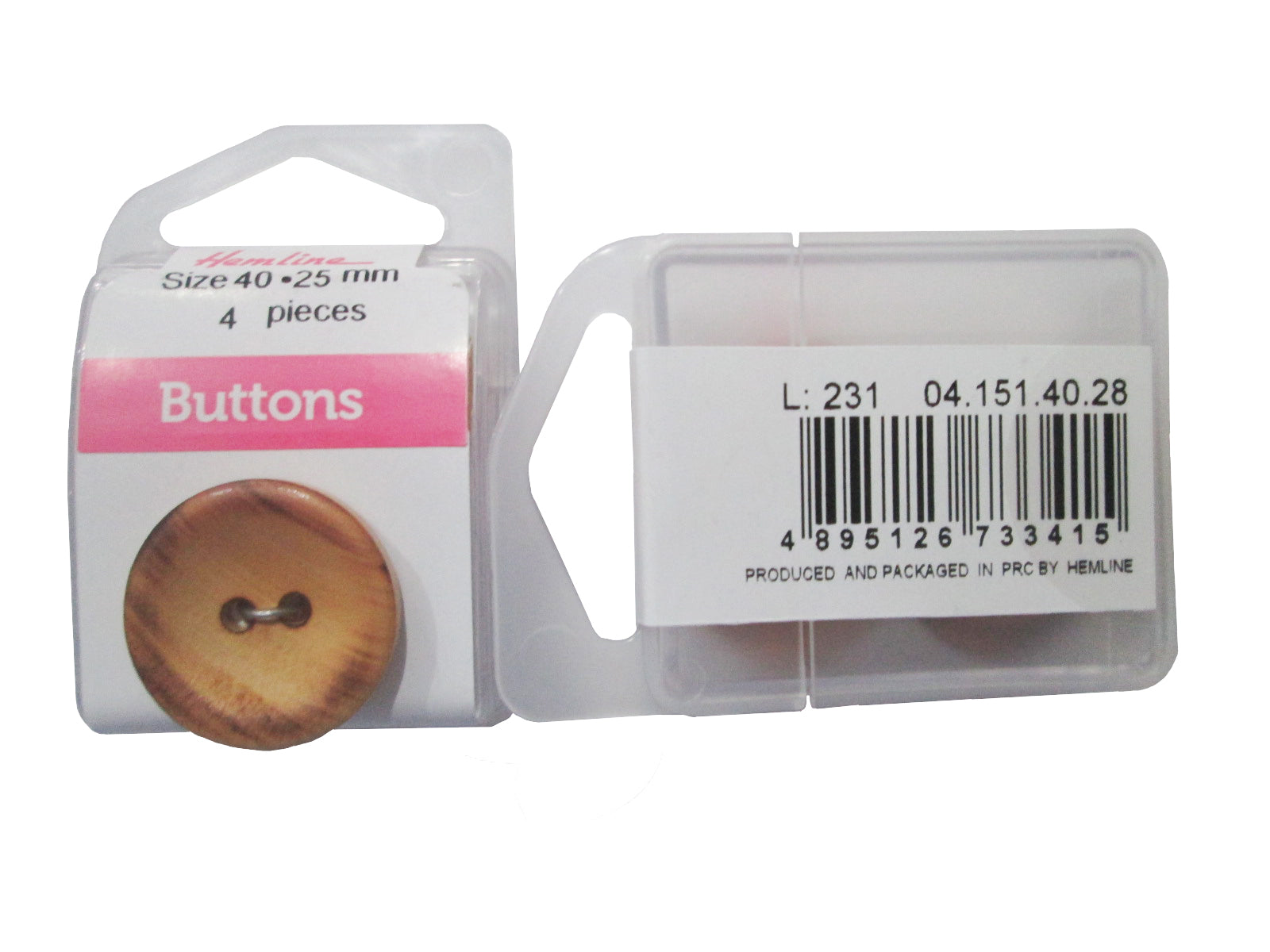 WOOD BUTTON:3CRDx4PC (BOX/04.151.40.28)