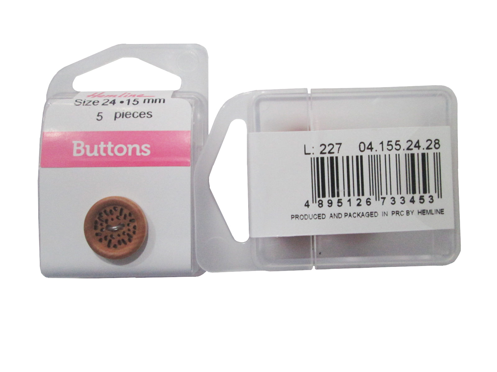 WD.ROUND CURV BUTTON:3Cx5PC (BOX/04.155.24.28)