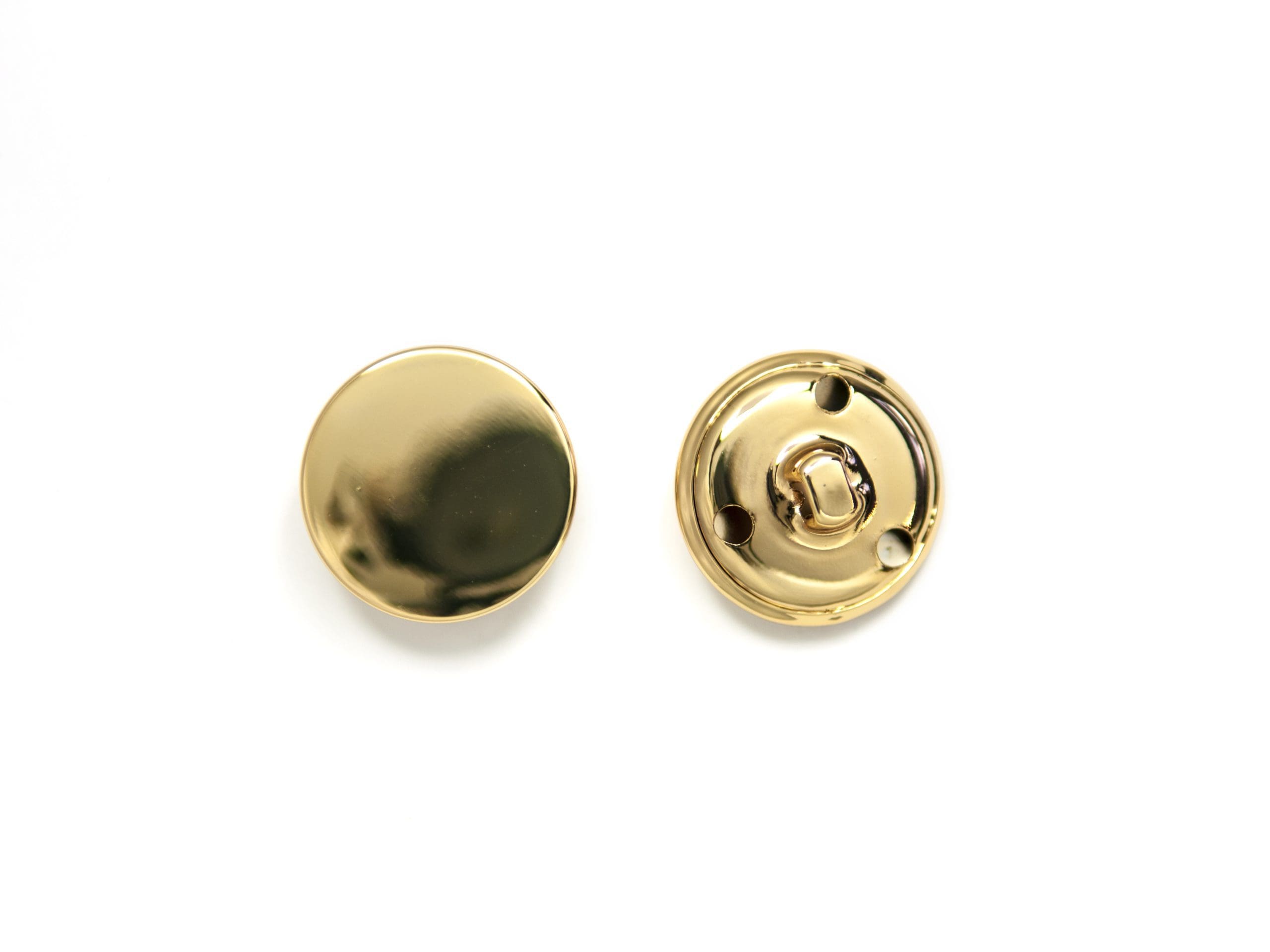 METAL BRUSHED BUTTON:3CRD (BOX/04.159.34.81)
