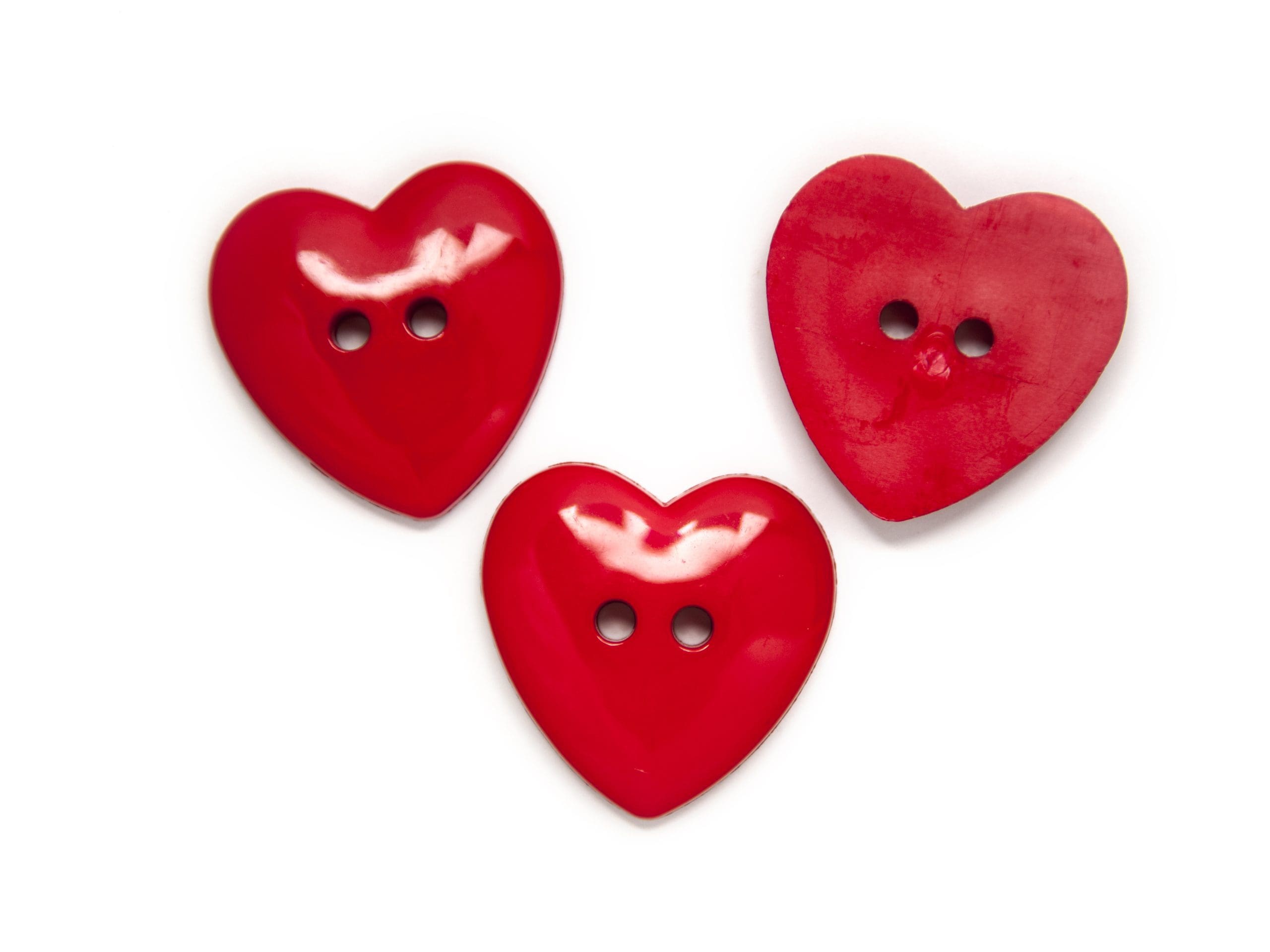 HEART BUTTON:3CRDx4PC (BOX/04.174.48.17)