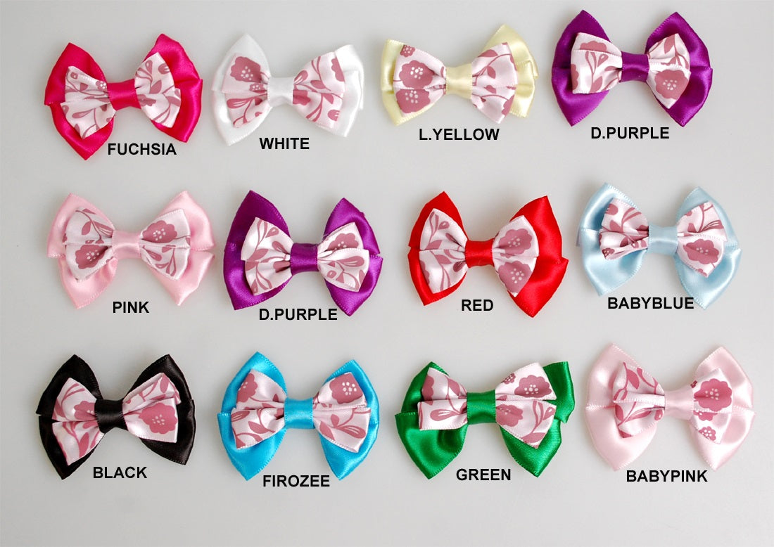 RIBBON FLOWER:20PC/PKT (1-507)