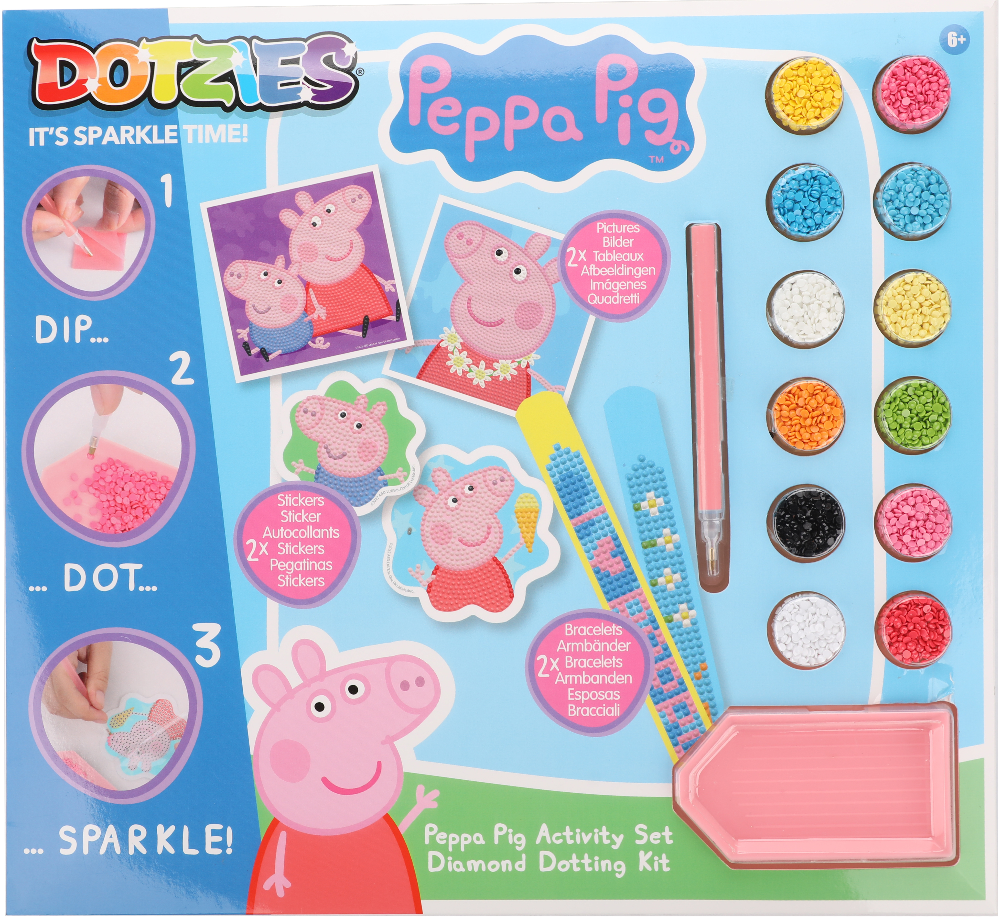 Diamond Dotz Peppa Pig Activity Set (DTZ10.010)