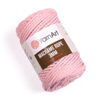 YarnArt Macrame Rope 3 mm – 250 g – Pack of 4 (Y-ART/MACR.ROPE-3MM)