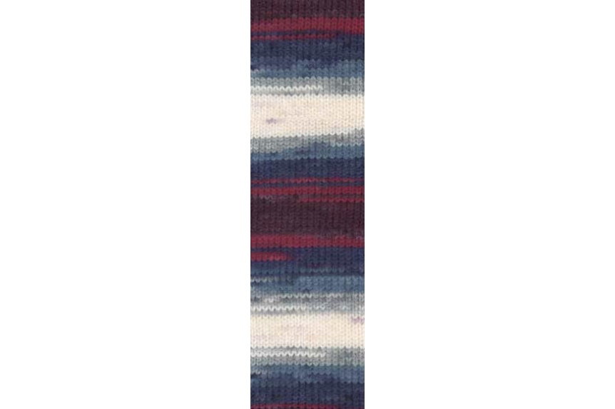 COT/ACY.YARN:5BLx100GR (500grm) (ALIZE/BURCUM BATIK)