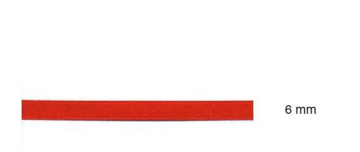 SATIN RIBBON;50 MTR (0447-6MM)