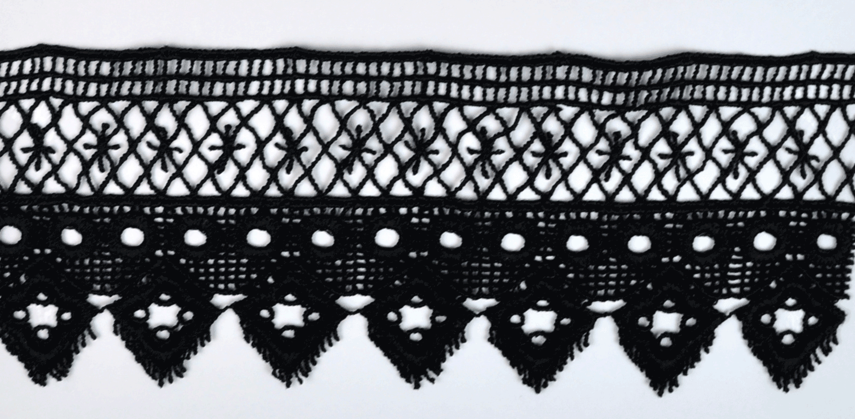 CHEM.CUT-LACE W/TX:15Yx7.5CM (TX64-1042)