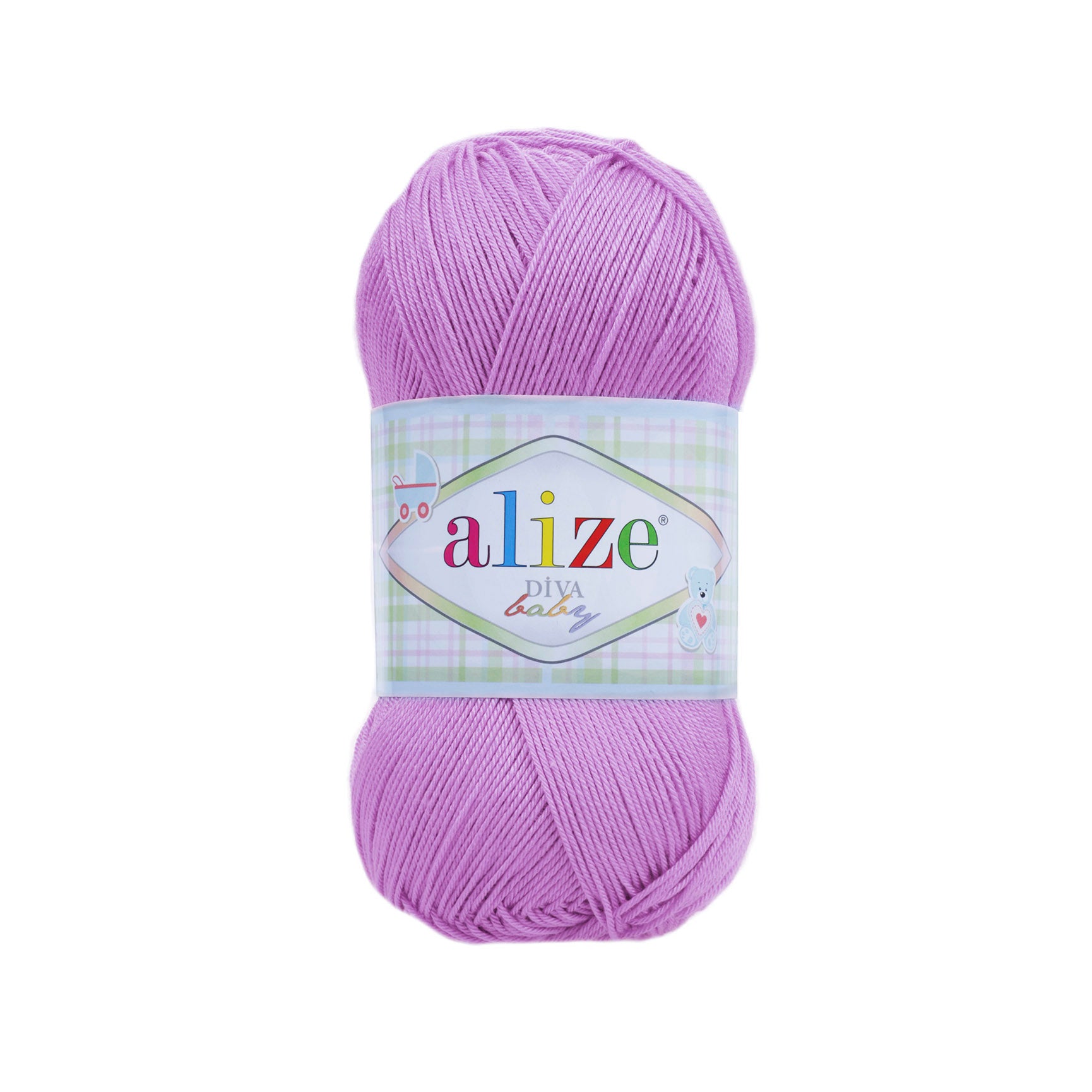 COT/ACY.YARN:5BLx100GR (500grm) (ALIZE/DIVA BABY)