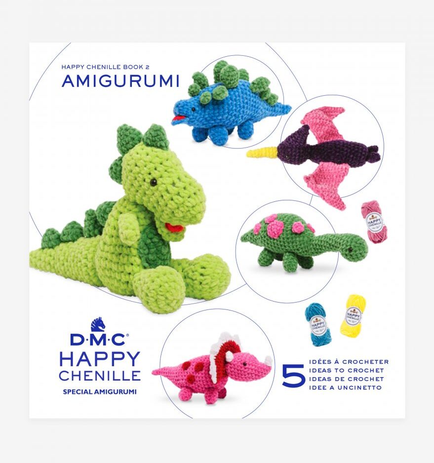 BOOK DINOSAURES:HAPPY CHENILLE (15728/22)