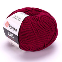 YarnArt Jeans Cotton Blend Yarn – 50 g – Pack of 10 (Y-ART/JEANS)