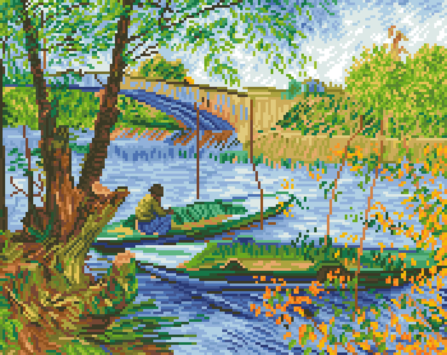 DIAMOND FACET ART KIT 22.8"X18.9" (DD9.036)