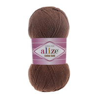 Alize Cotton Gold Cotton-Acrylic Yarn – 5 x 100g (500grm) (ALIZE/COTTON GOLD)