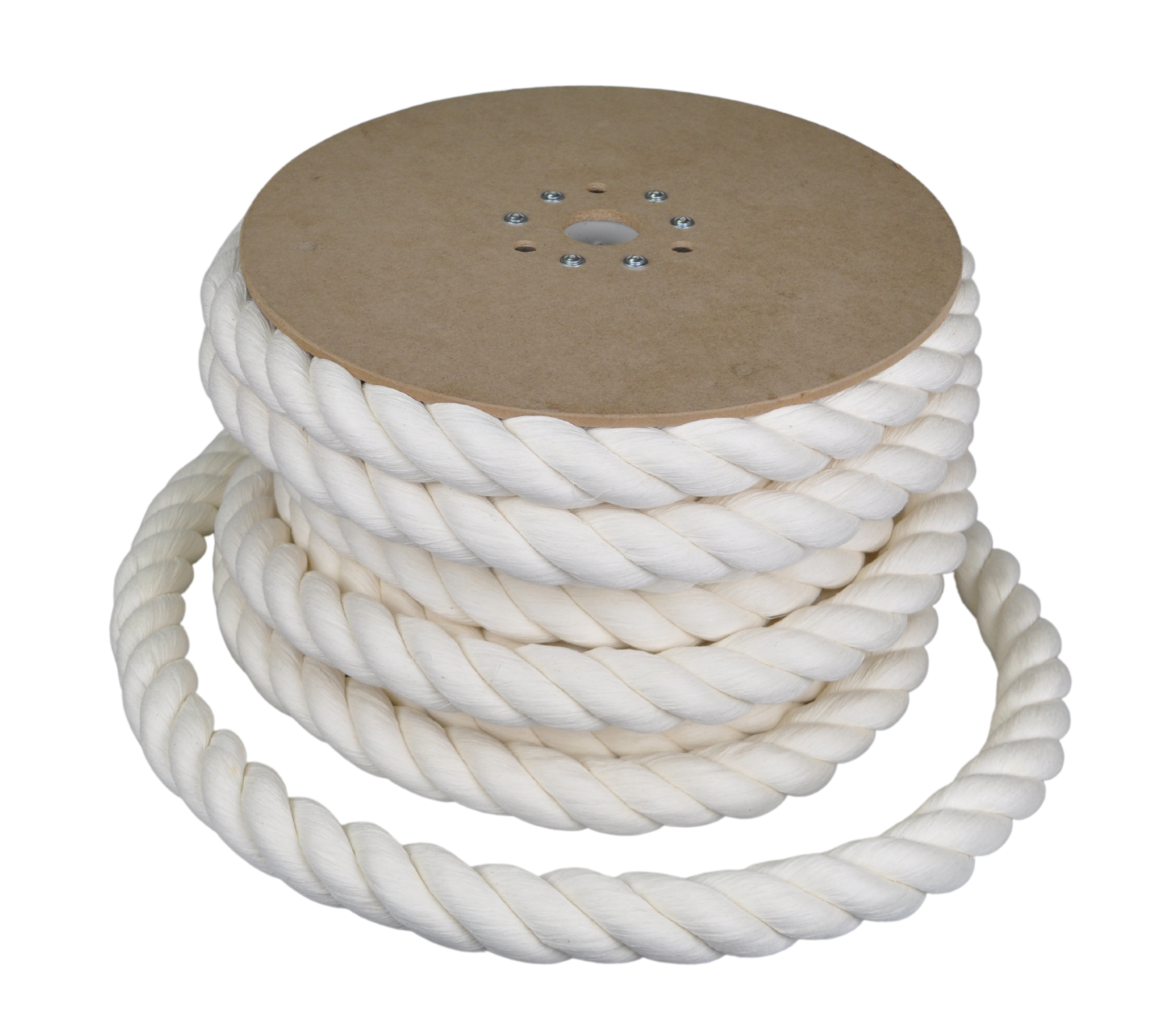 COTTON ROPE:~20MTRMTR(12.75KG) (COTT/ROPE-NAT40MM)
