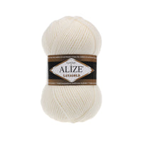 Alize Lana Gold Classic Wool-Blend Yarn – 5 x 100g (500grm) (ALIZE/LANA CLASSIC)
