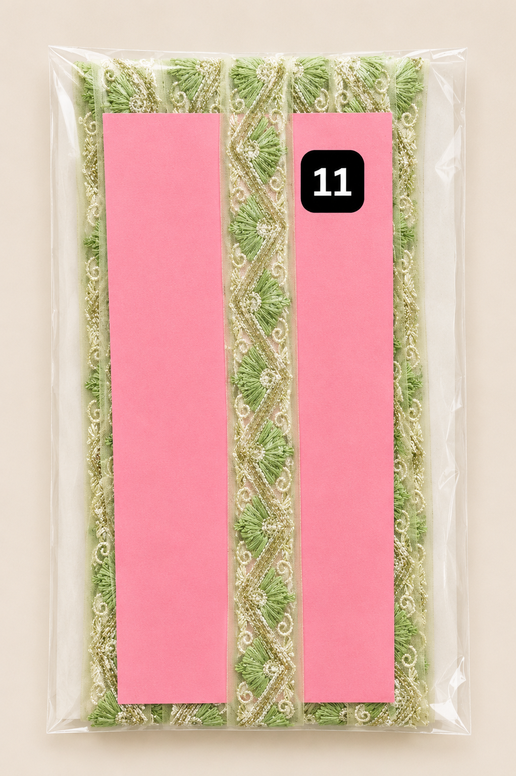 Premium Embroidery Lace Trim – 3CM x 9M SG 6803 (SG6803)
