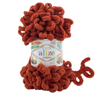 Alize Puffy Loop Yarn – 5 x 100g (500GM) (ALIZE/PUFFY)