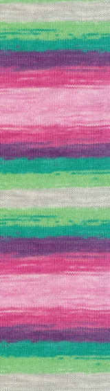COT/ACY.YARN:5BLx100GR (500grm) (ALIZE/COTTON BATIK)