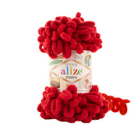 Alize Puffy Loop Yarn – 5 x 100g (500GM) (ALIZE/PUFFY)
