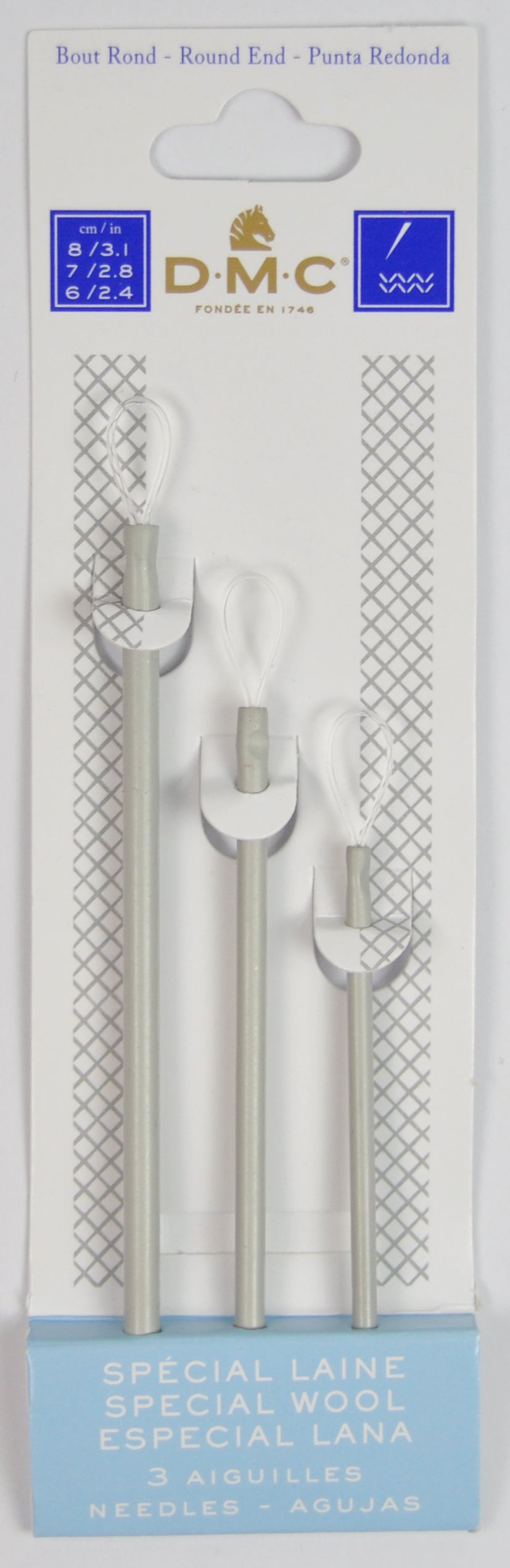 SP.WOOL NEEDLE:3PC (6135L/5)