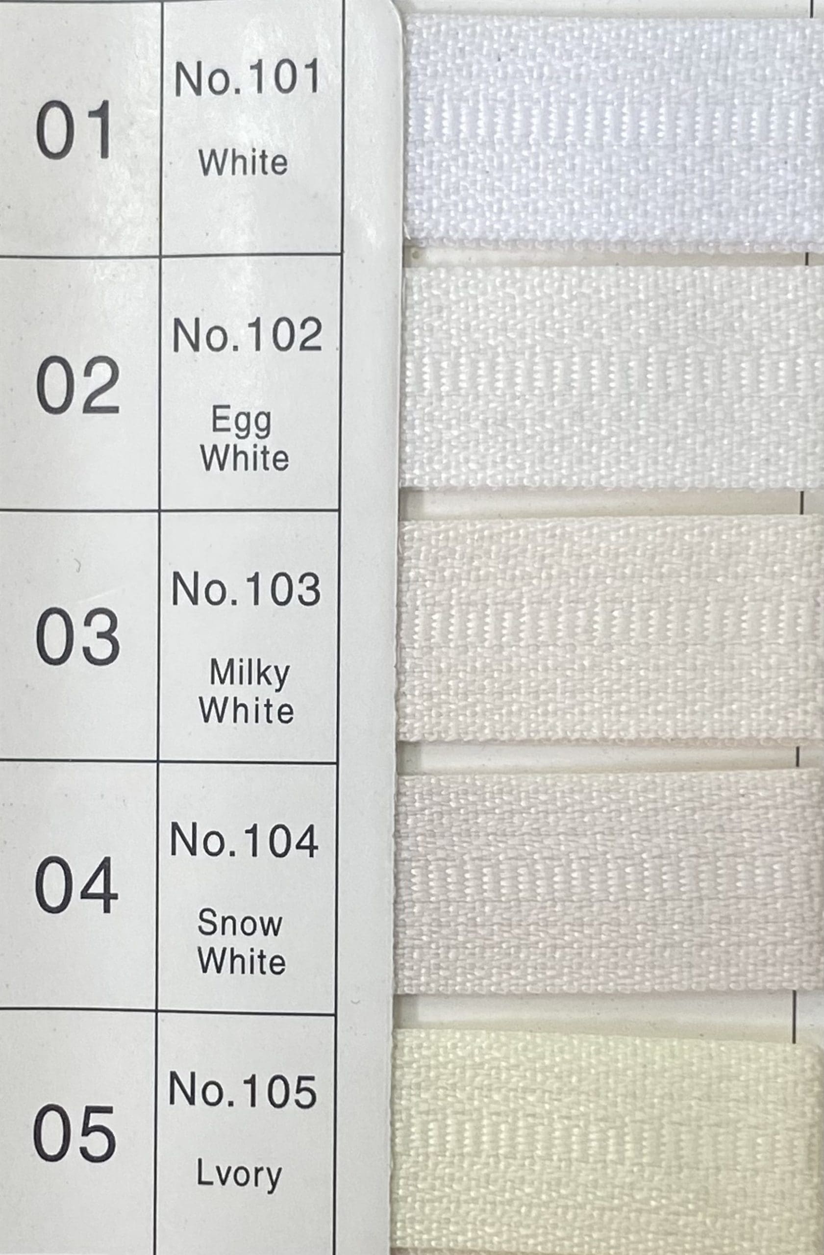 INVISIBLE ZIPPER:50PC/BAG (220311/8)