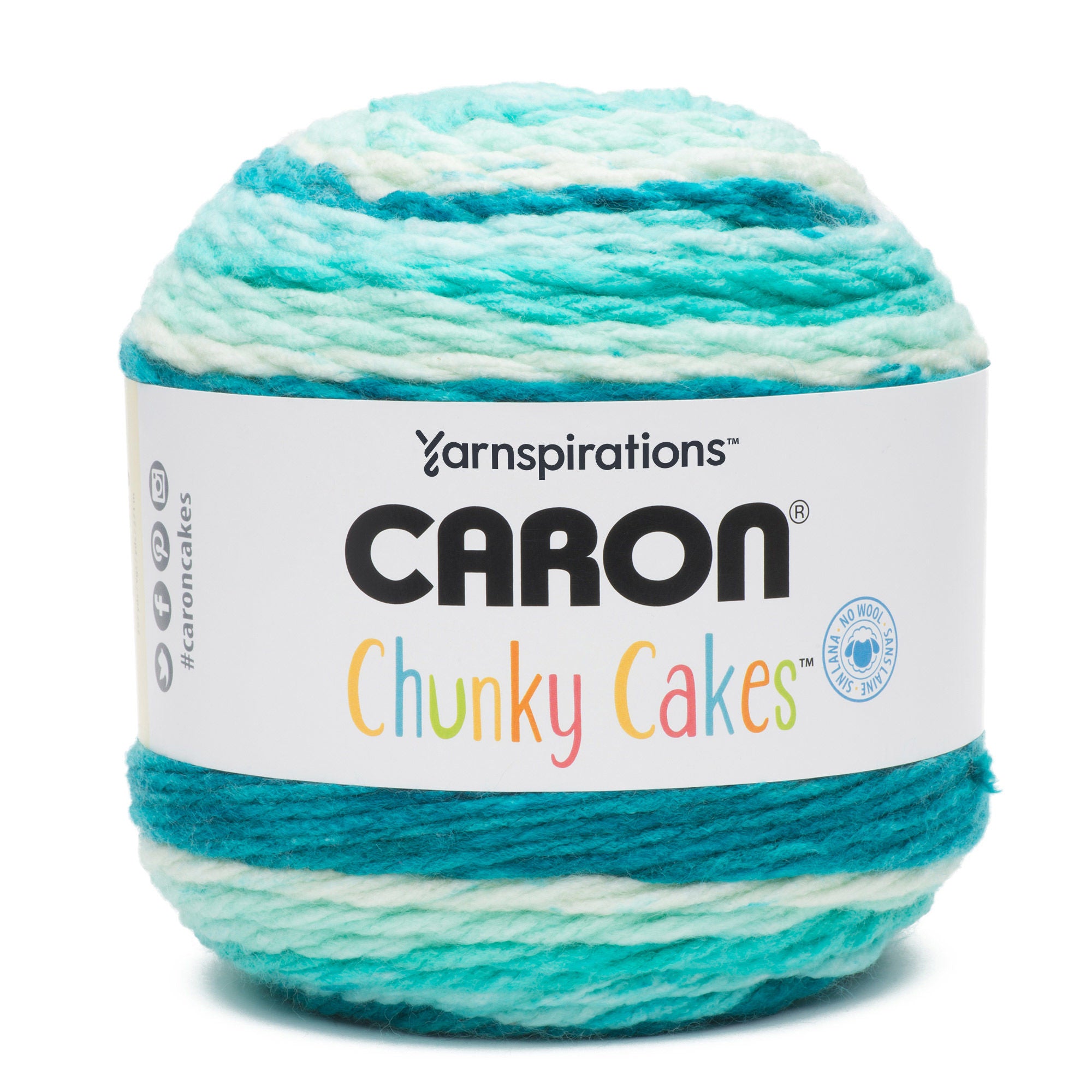 ACRYL.YARN:280GRx2BL (560GRM) (CARON/CHUNKY CAKES)