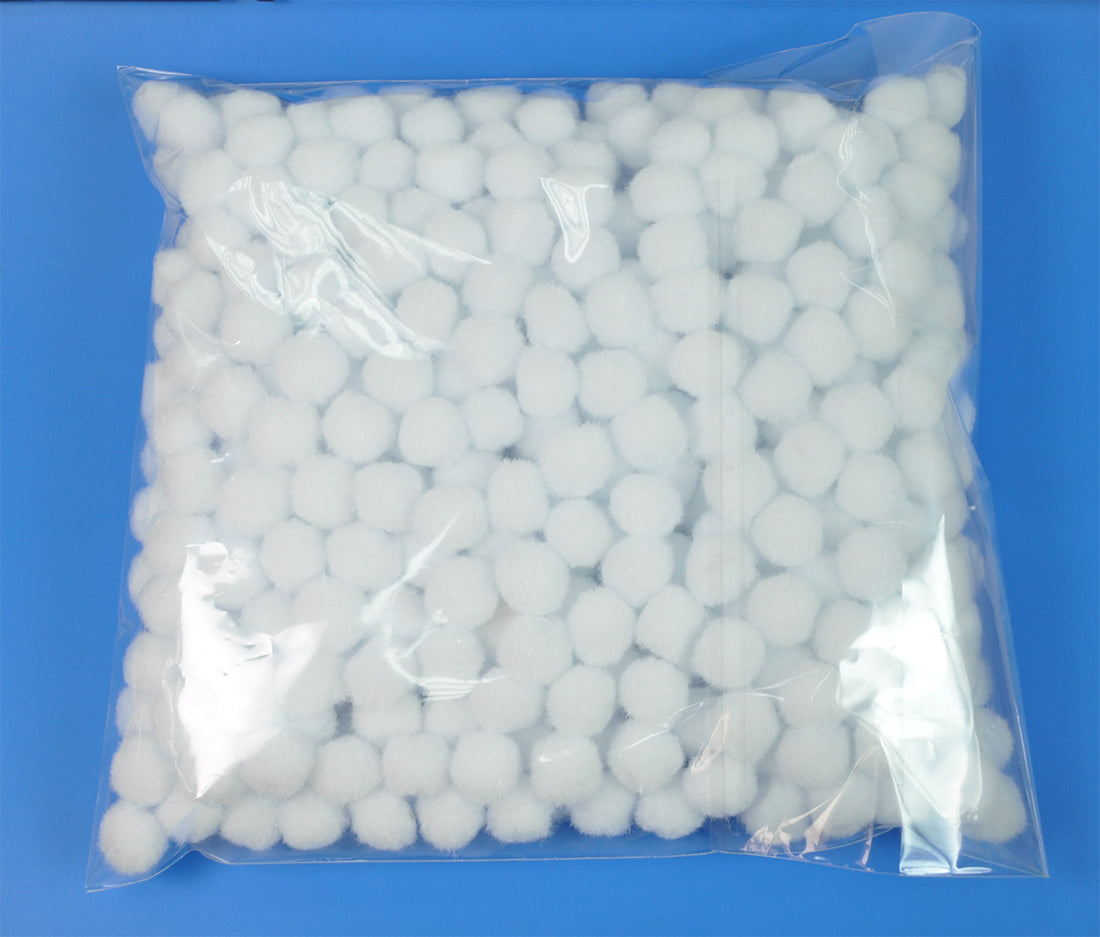 POMPOM BALL:2CM:500PC/BAG (994/2)