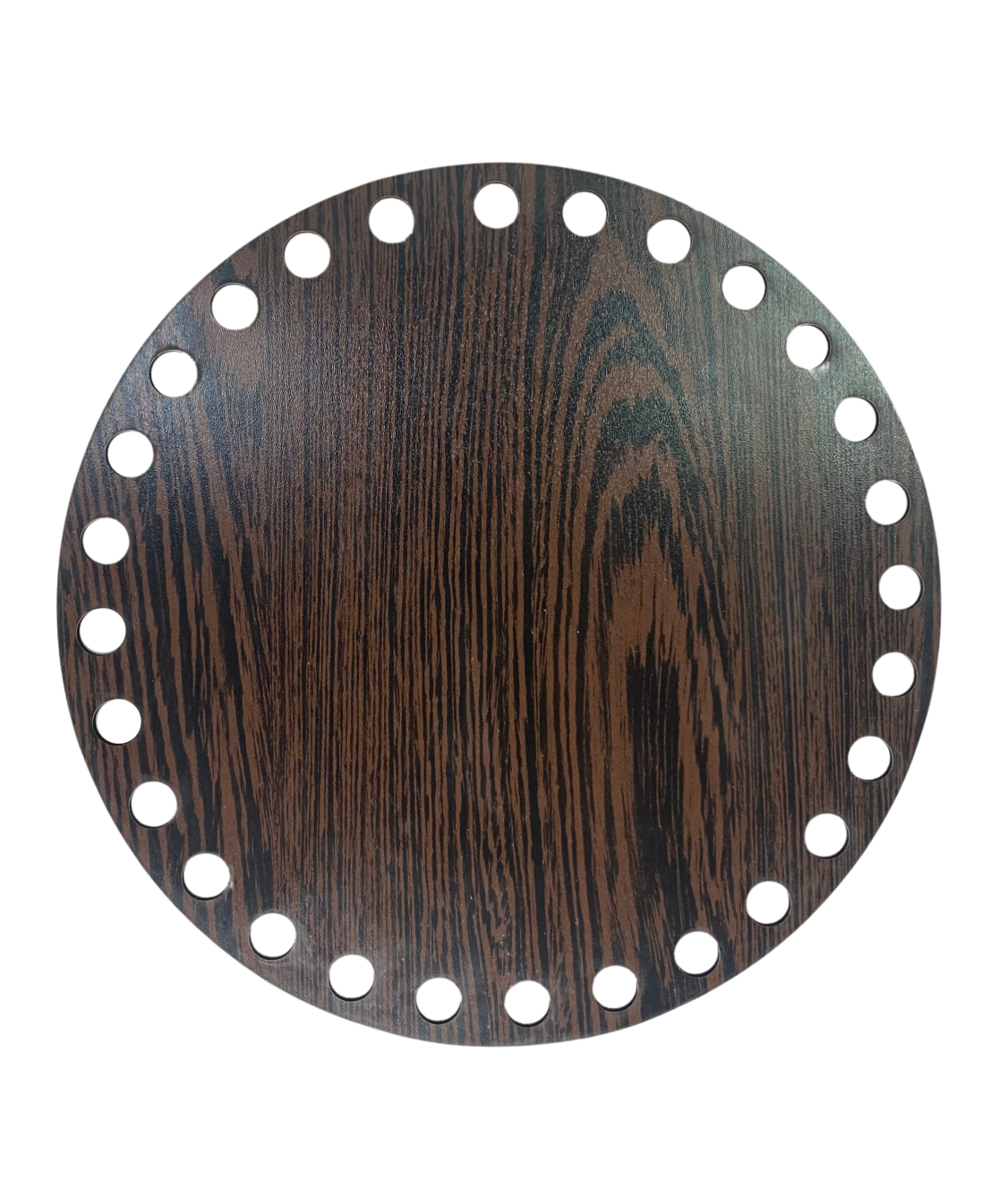 ROUND WOODEN BAG CASE (NRG/RWBB-25X25)