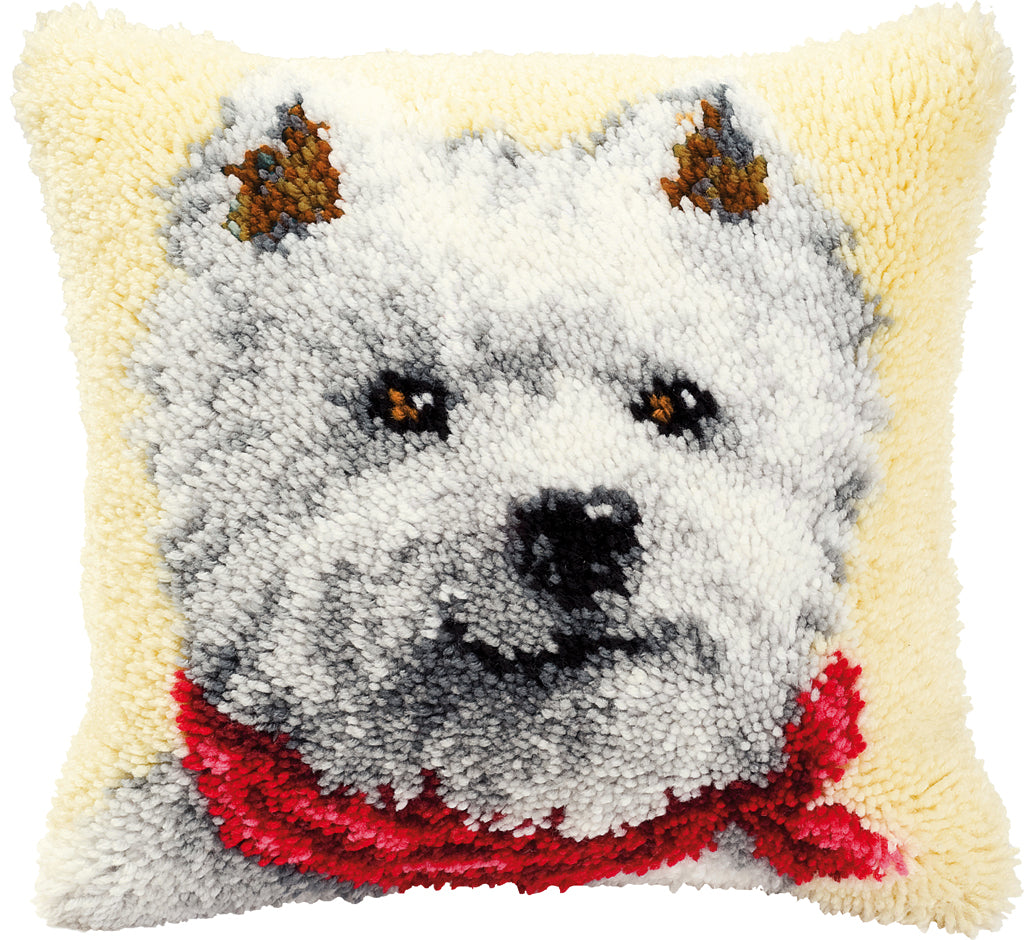 VERVACO LATCH HOOK CUSHION – DOG (PN-0014148)