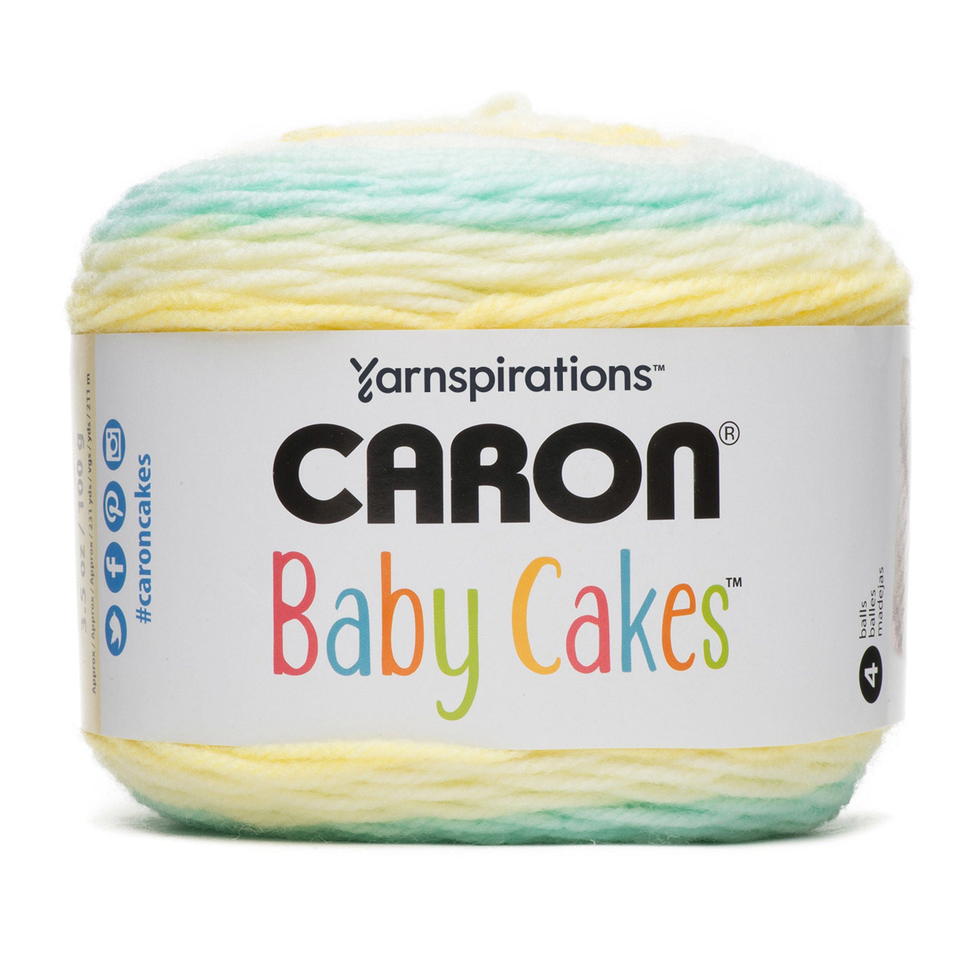 ACR YARN:100GRx3BL (300GM) (CARON/BABY CAKE)