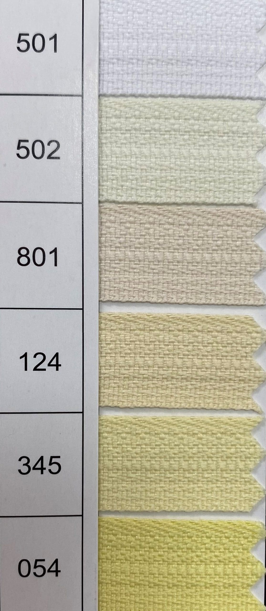 YKK INVIS.ZIPPER:10PC (CHC-36/50CM-10PC)