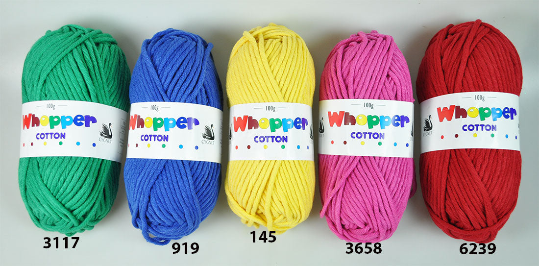 ACR/COT.YARN:100Gx5BL (500GR) (CYGNET/WHOPPER)