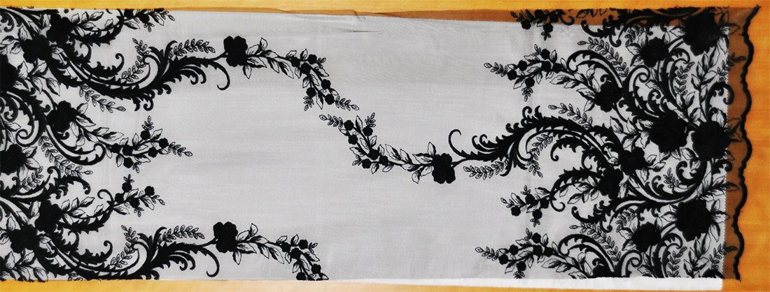 TULL EMBROIDERY POL FABRIC (DF00-571)