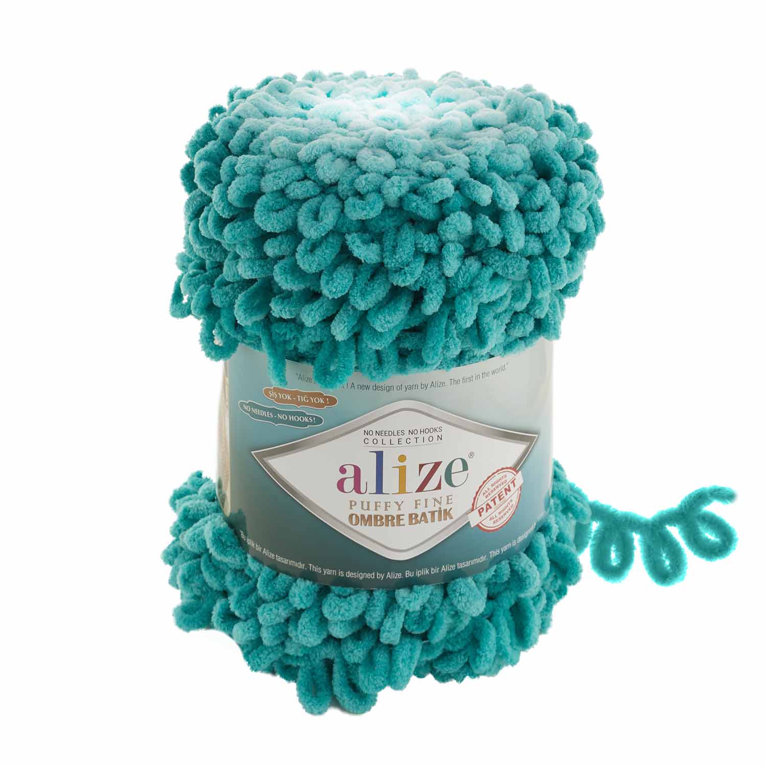 MICRO POL.YARN:73MTR (500GRM) (ALIZE/PUFFY FINE OB)
