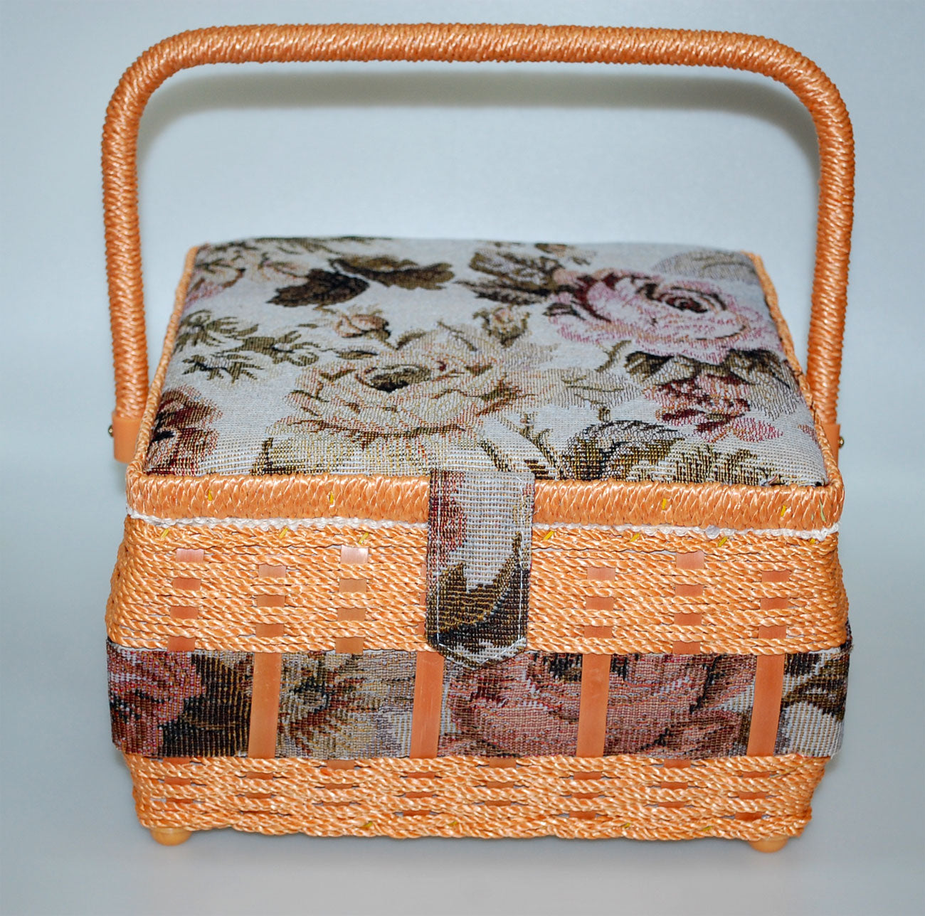 SQUARE ROPE BOX  (23x23x13cm) (AB5806)