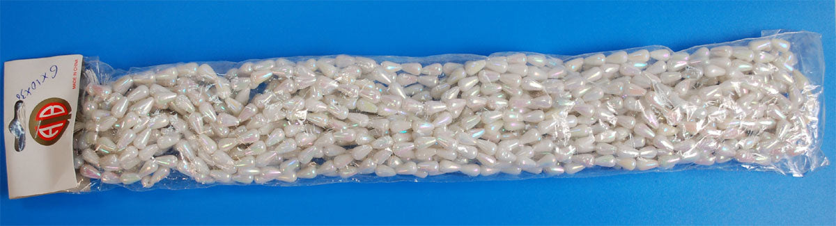 BEADS; 30" STR (6X10X30DRP)