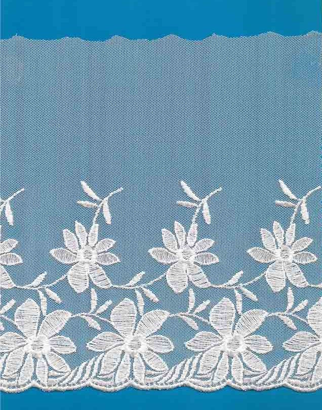 NET-CUT LACE:15Y (13.7MTR):6") (D-44-4024)
