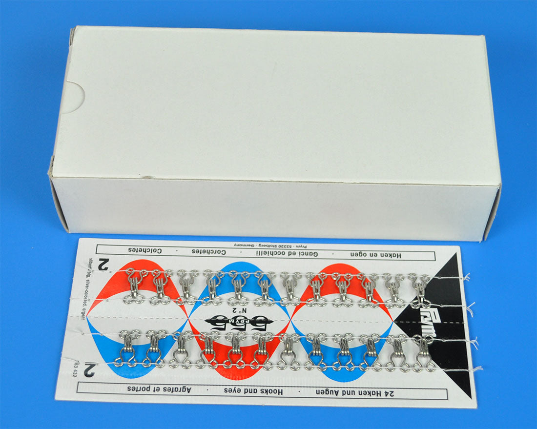 HOOKS & EYES:10CRD/BOX (263432)