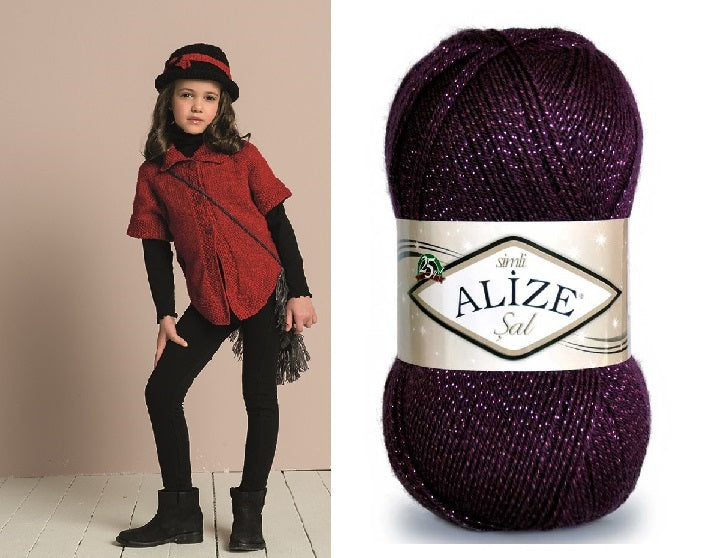 ACY/WL.YARN:5BLx100GR (500grm) (ALIZE/SAL SIM)