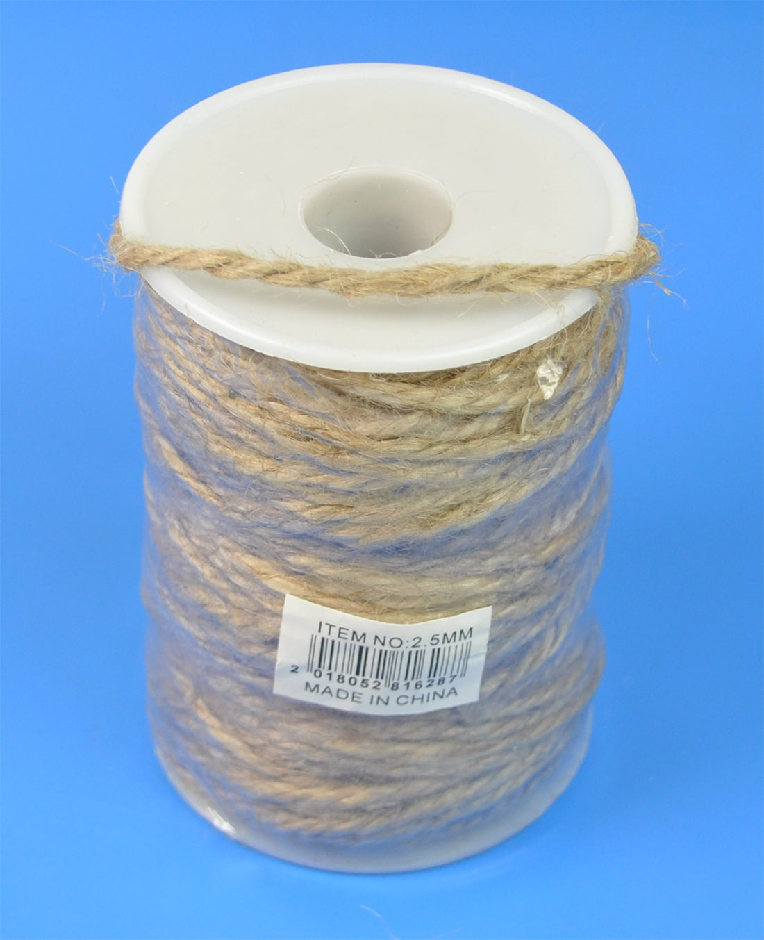 FLAX ROPE:2.5MM:50MTR (2.5MM)