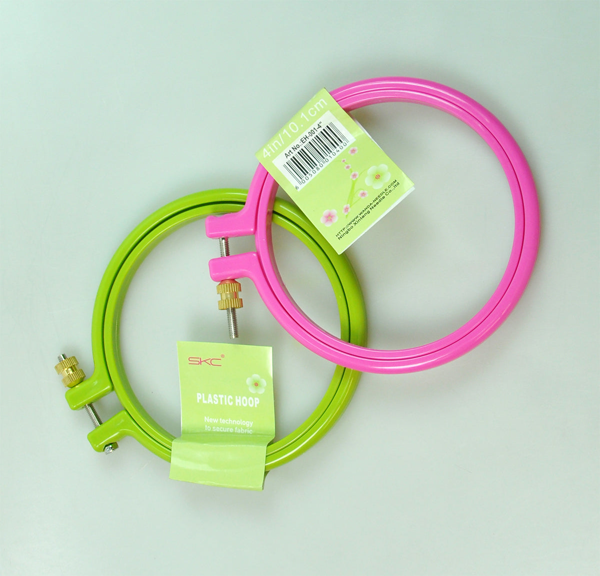 PL.HOOP:4":5PC/PKT (10.1CM) (EH-001-4)